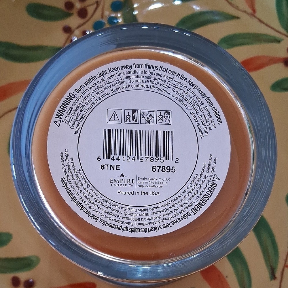 Tuscany Ocean View Scented Jar Candle - Blue & White. NWT. Delicious Scent!! - Picture 4 of 9